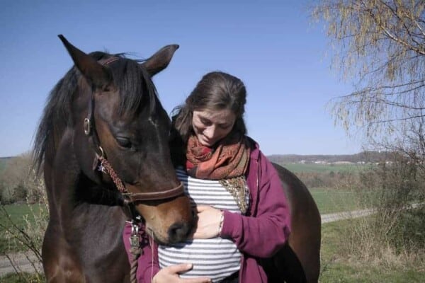Horse riding while pregnant